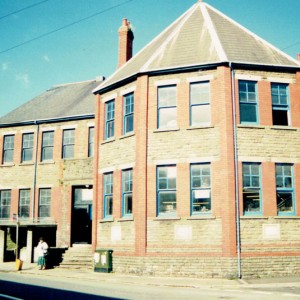 Cymer, near Neath: Workman's Club, built in the 1920s